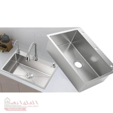 حوض مطبخ كوري هاند ميد هانز 77*48